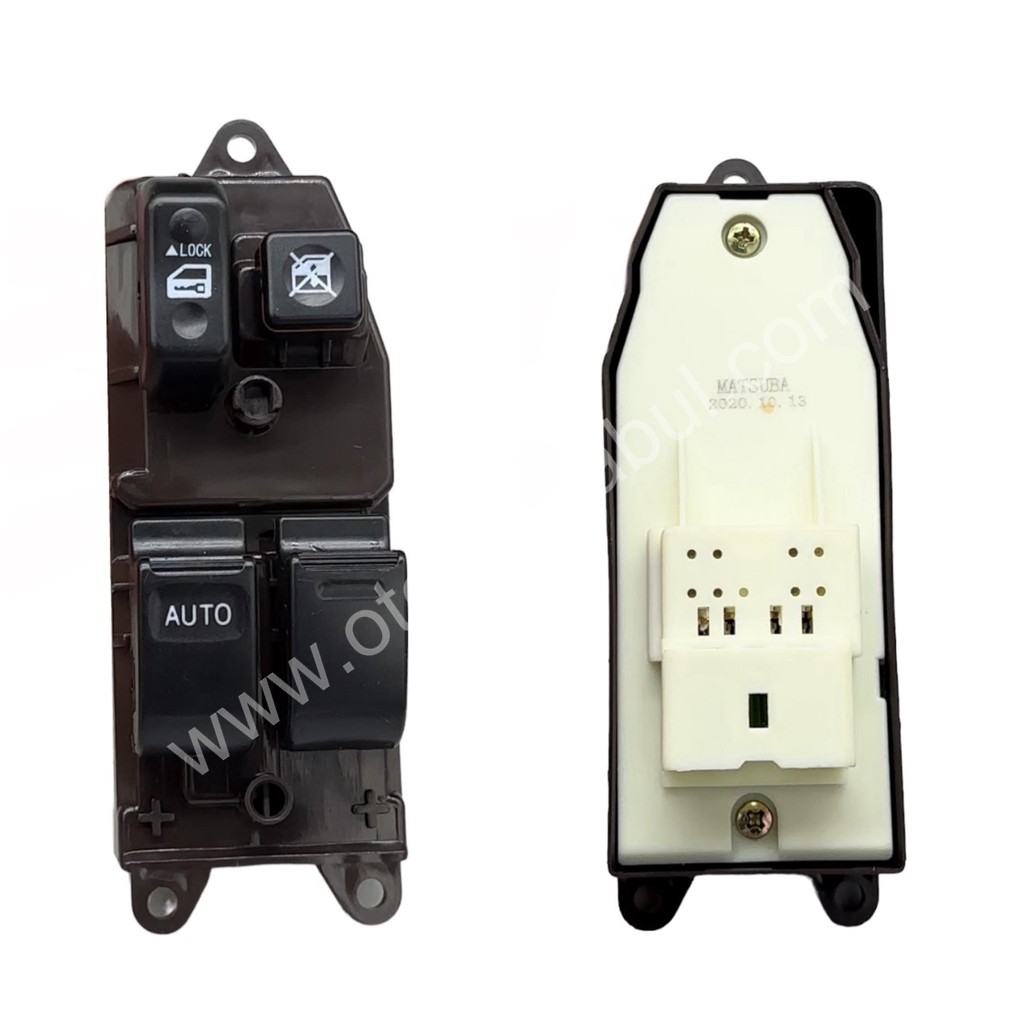 Toyota Düğme Cam Açma Yaris 00-05/Starlet 96-99 Ön Sol (Çiftli) - 84820-0D040